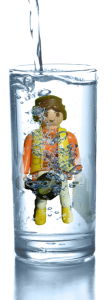 Vaso+Playmobil
